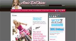 Desktop Screenshot of alexisdelchiaro.com